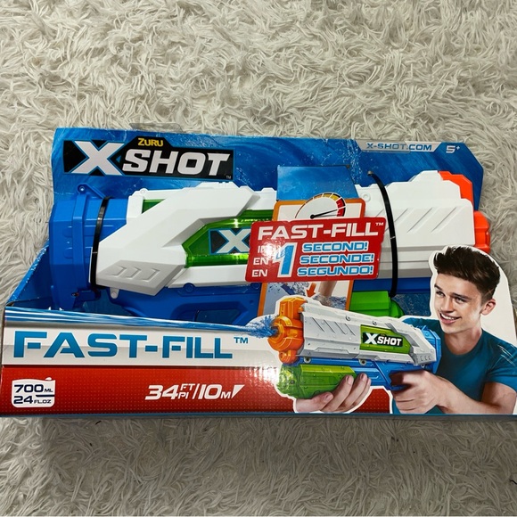 Zuru  X-Shot Water Warfare Fast-Fill Water Blaster 34 Ft Pi 56138 - Picture 1 of 8